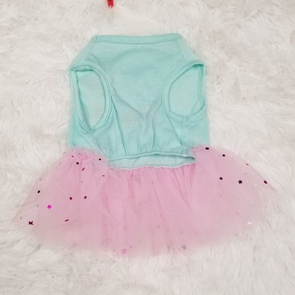 "SPARKLE like a 🦄" Doggy Tutu Dress, S - Picture 5 of 5
